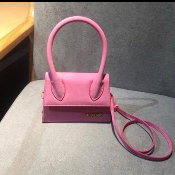 jaquemus Handbags - Pink Jaquemus Moyen Pink.